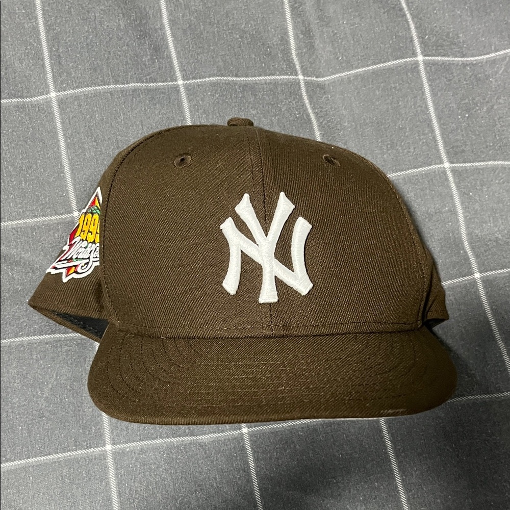 New Era Brown NY Logo Hat